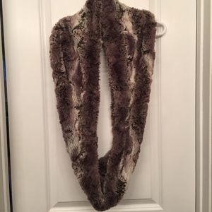 Ann Taylor Loft Faux Fur Infinity Scarf